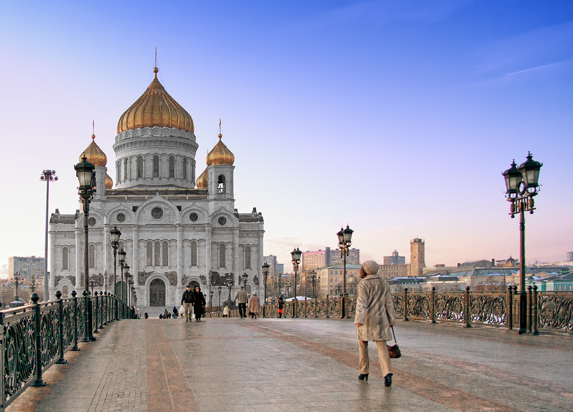 фото "О девушке на  Патриаршем мосту..." метки: стрит-фото, город, архитектура, 