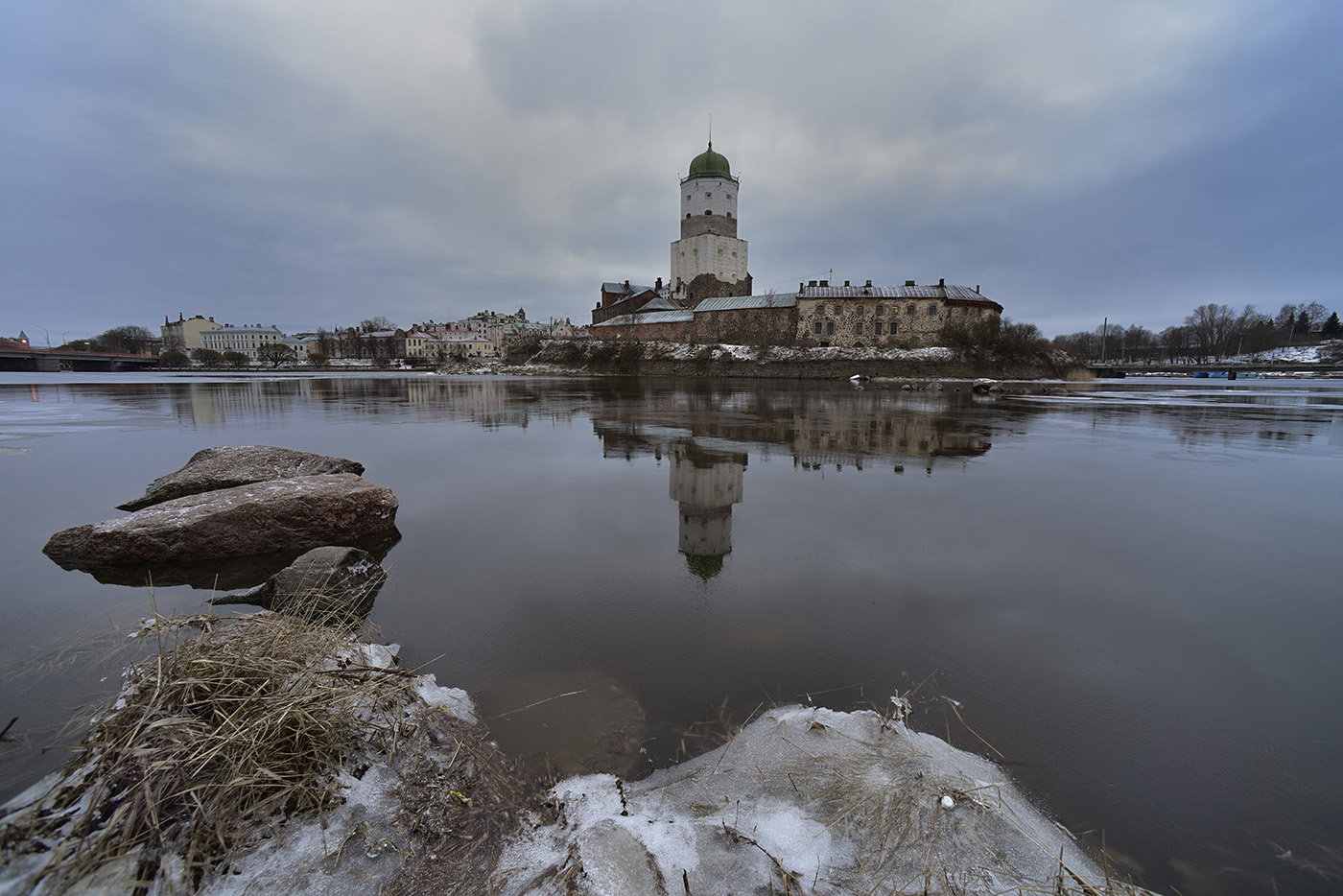 фото "Выборг" метки: архитектура, город, путешествия, Выборг, зима, крепость, путешествие