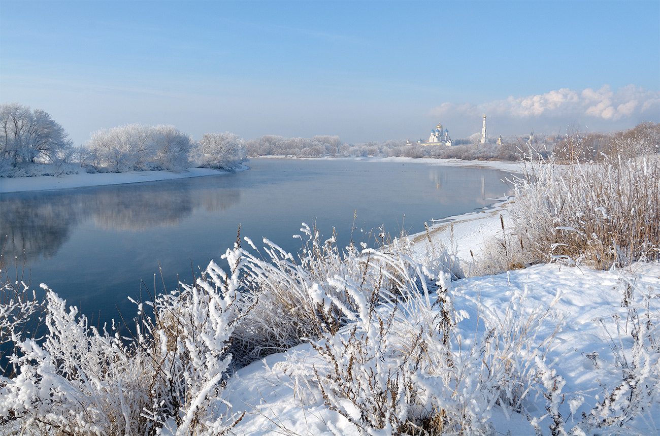 photo "***" tags: landscape, river, winter