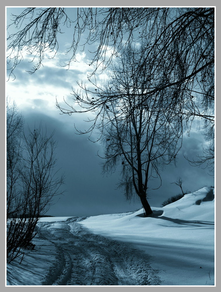 фото "зима,чо..." метки: пейзаж, природа, зима, лес, облака