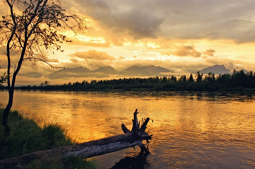 photo "***" tags: , Asia, evening, mountains, sky, summer, sunset, вода., долина, облака., пейзаж., путешествие., туризм