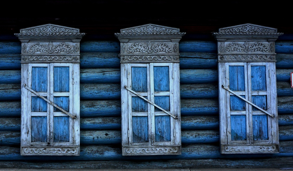 фото "blue windows" метки: фрагмент, архитектура, разное, Cтарый Благовещенск