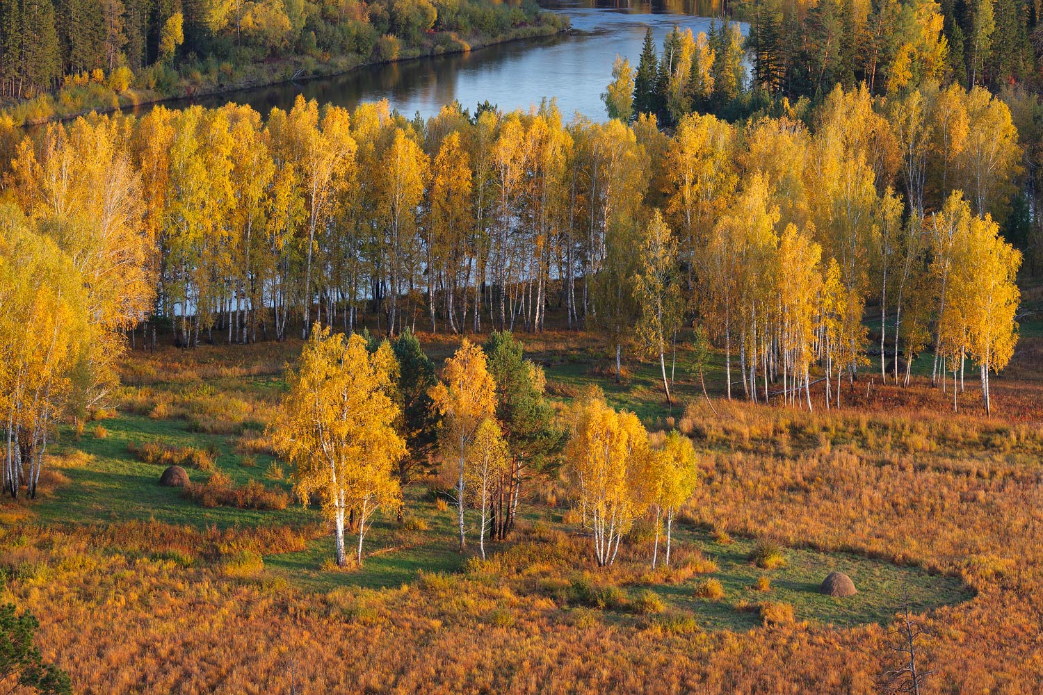 фото "Осенняя зарисовка...на берегах реки Ия." метки: пейзаж, осень