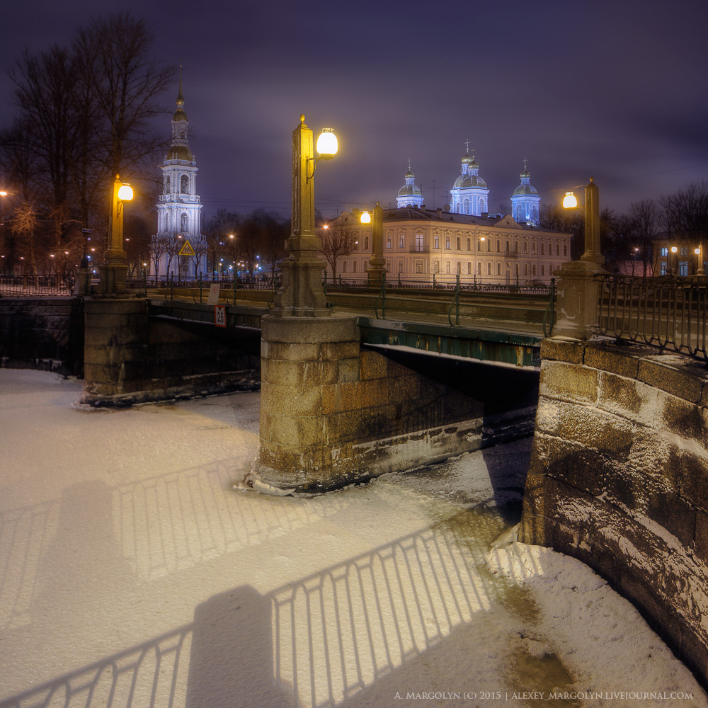 photo "***" tags: city, night, winter, Петербург