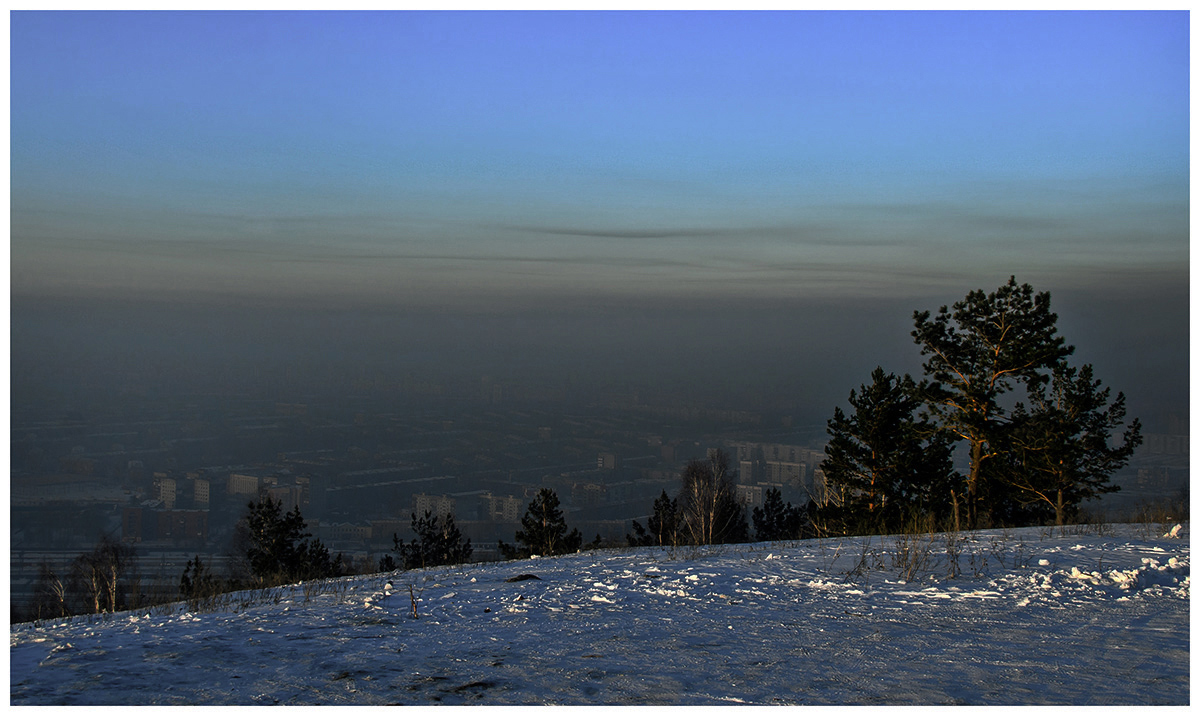 photo "***" tags: landscape, nature, misc., Asia, Russia, sky, snow, sunset, winter, сибирь