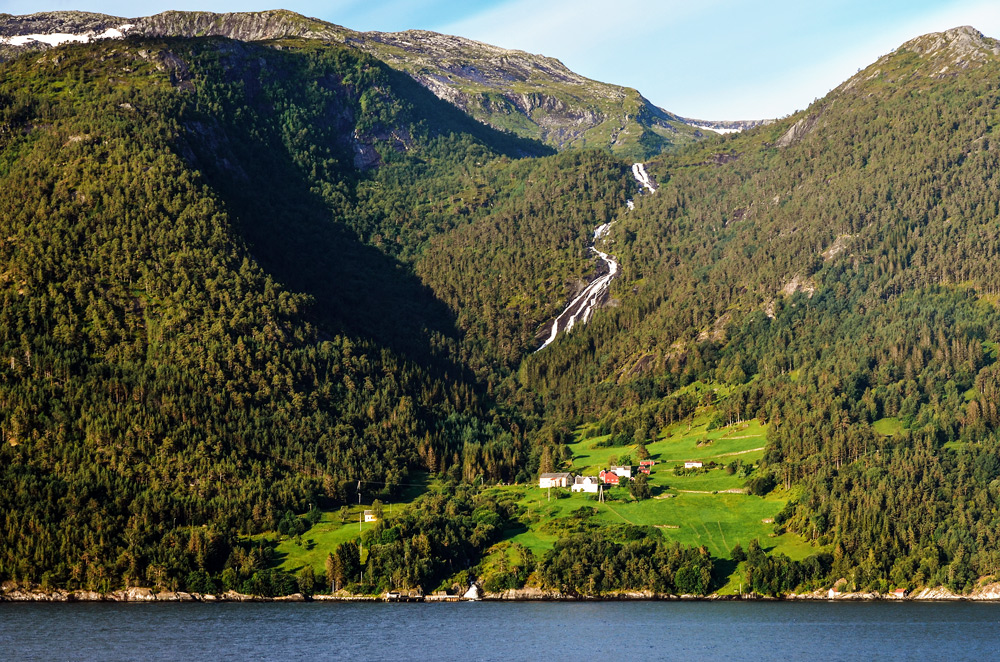 фото "Путешествие по фьордам" метки: пейзаж, водопад, горы