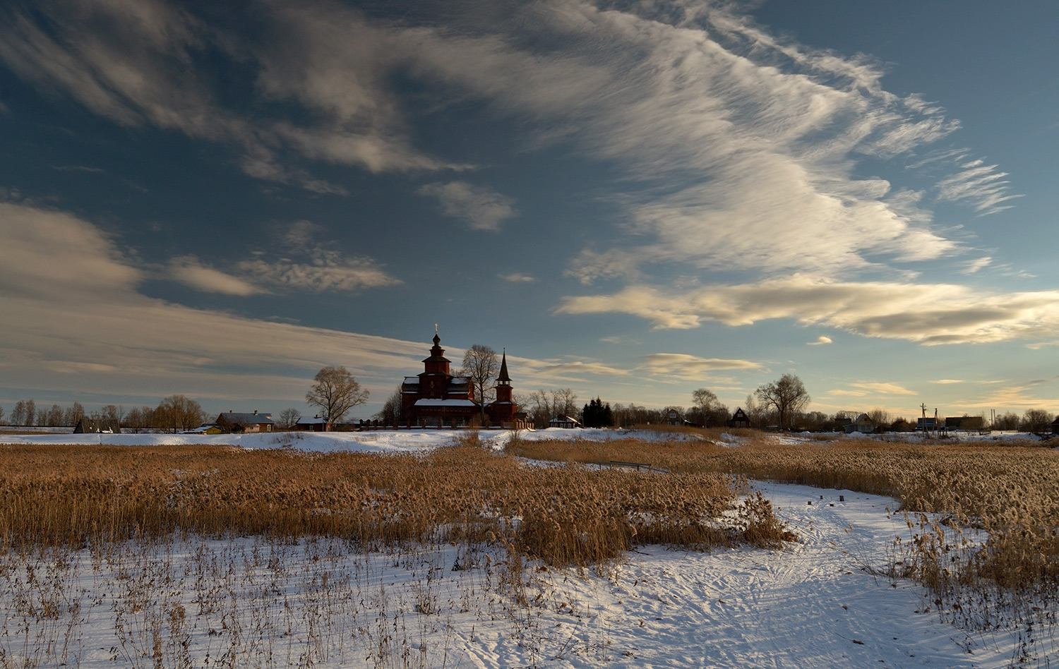 photo "***" tags: landscape, travel, river, winter, церковь.