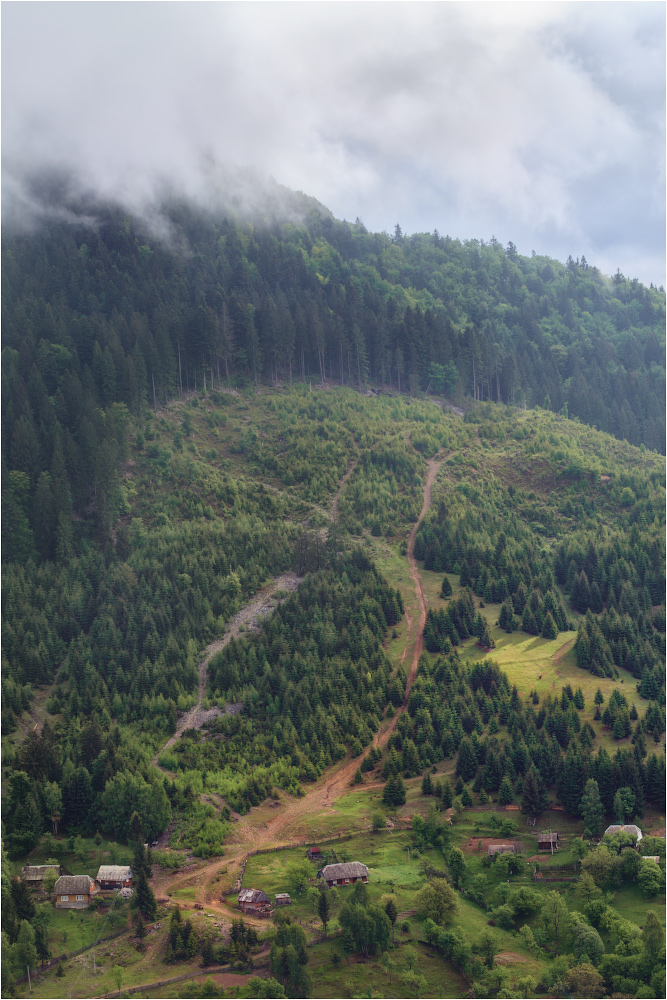 photo "***" tags: travel, landscape, nature, clouds, morning, mountains, sky, Карпаты, закарпатье, склоны