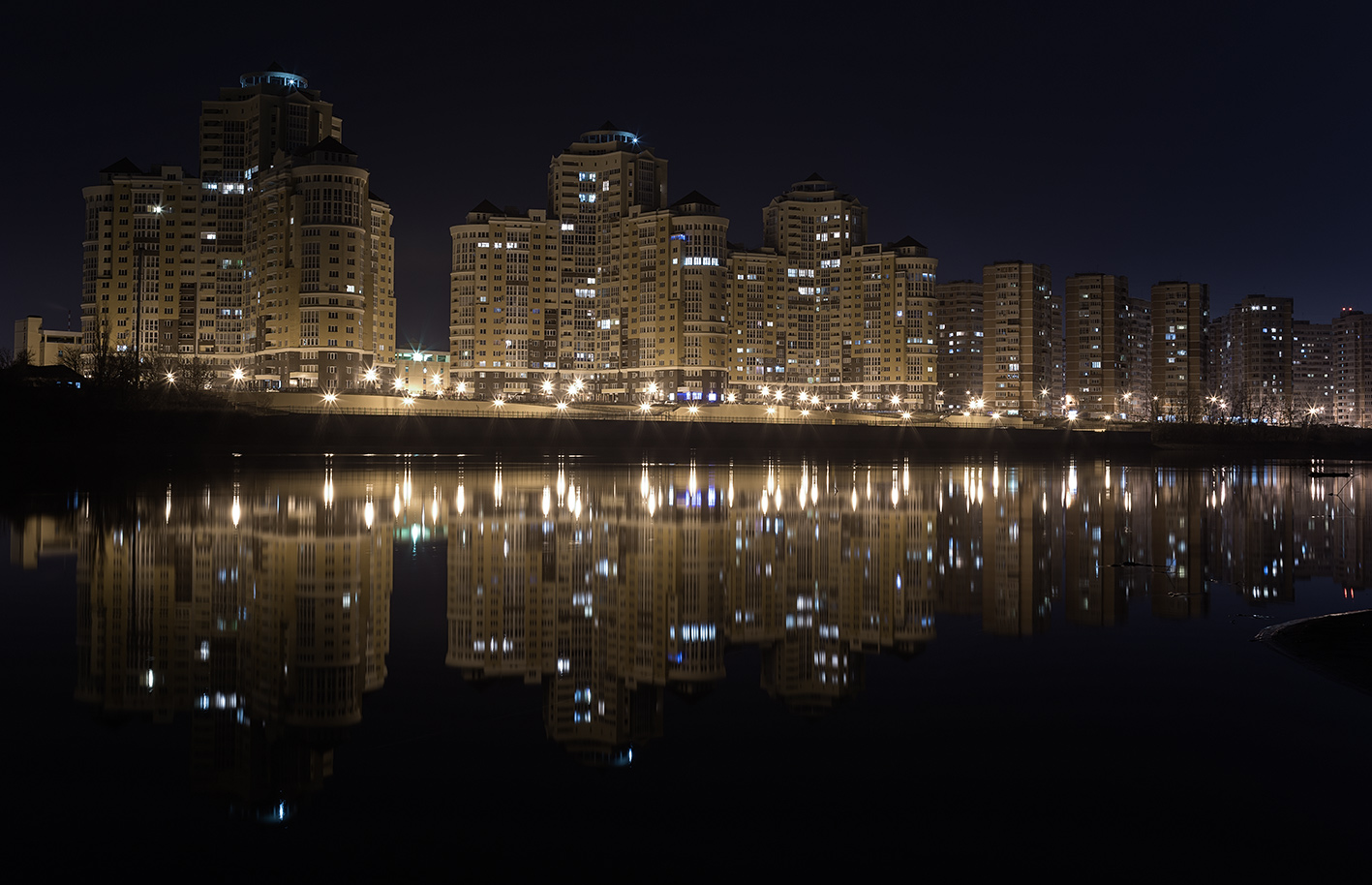 photo "Plunging into the night" tags: landscape, city, 