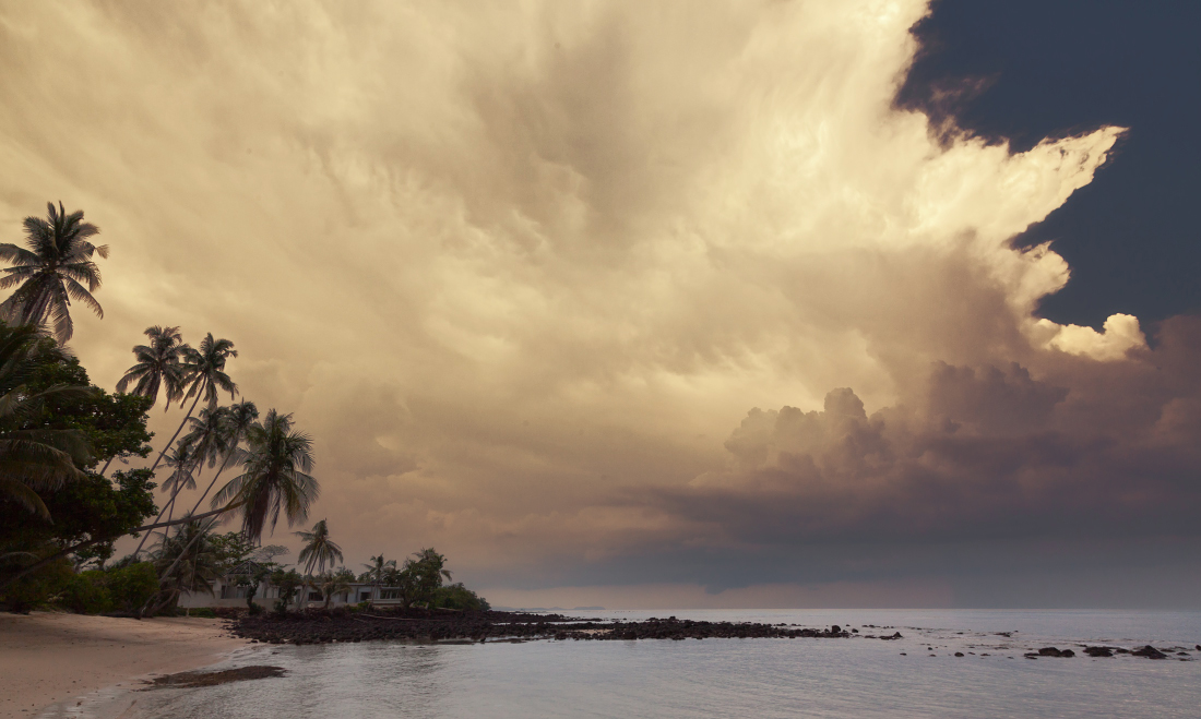 фото "Морская туча" метки: пейзаж, путешествия, Таиланд, море, остров, пальмы, туча
