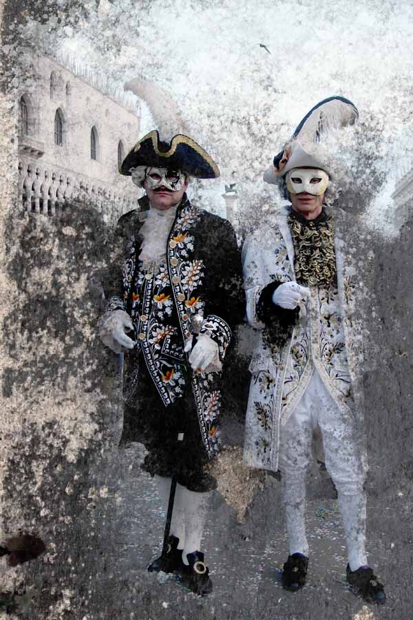 фото "Carnevale 2015_Two friends" метки: фотомонтаж, digital art, стрит-фото, 