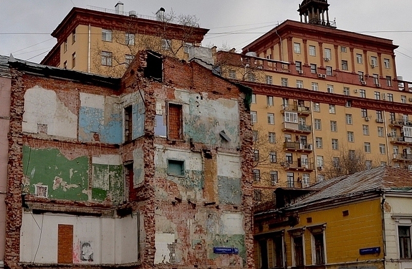 фото "Москва уходящая..." метки: архитектура, Москва, дома, перемены