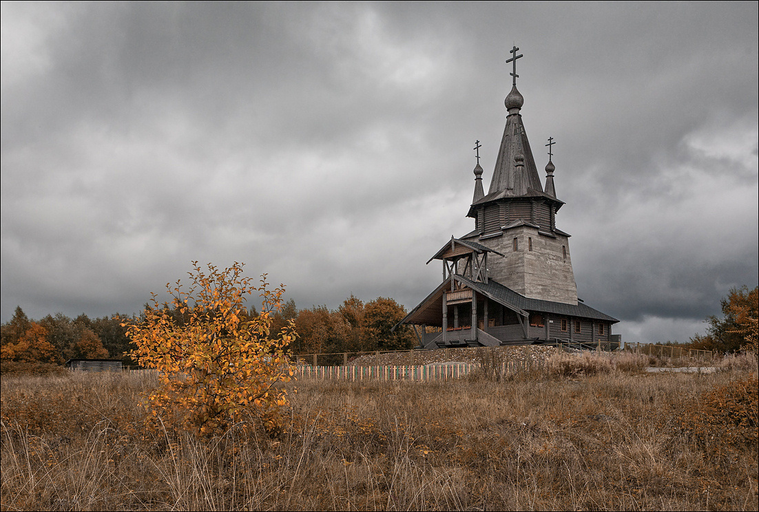 фото "Повенецкая осень" метки: пейзаж, архитектура, 