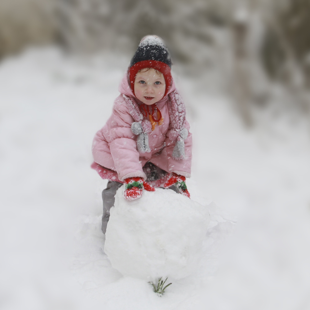photo "***" tags: genre, misc., child, snow, март