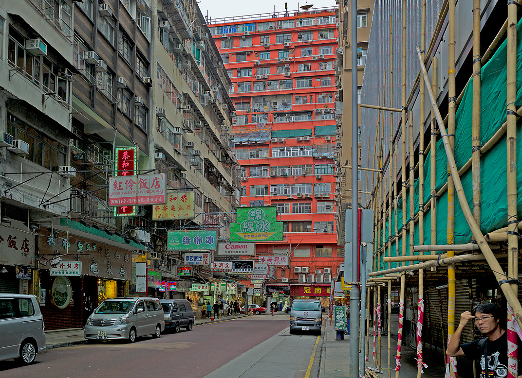 photo "Bamboo Hi-Tech" tags: city, 