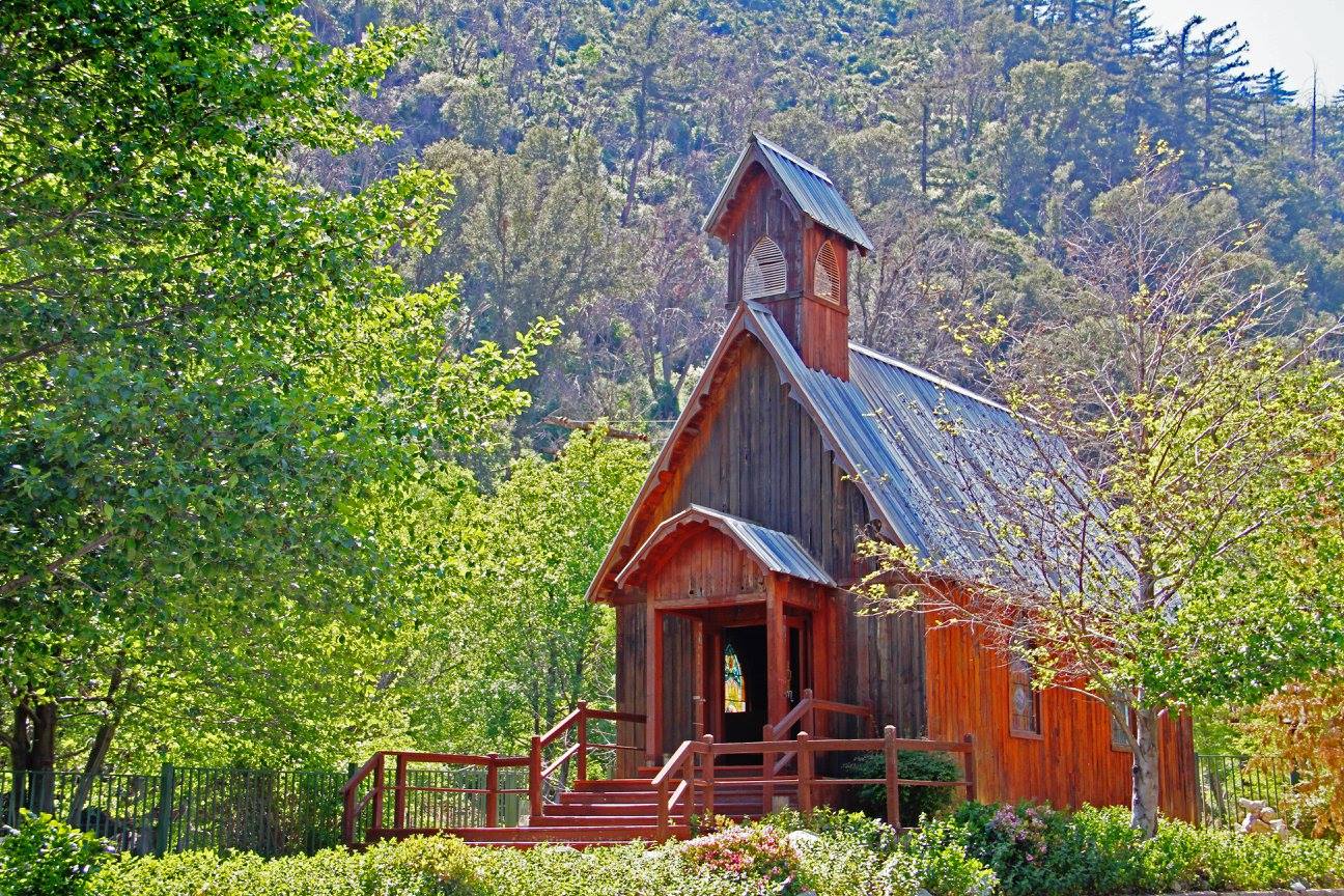 фото "Chapel In The Woods" метки: пейзаж, архитектура, 
