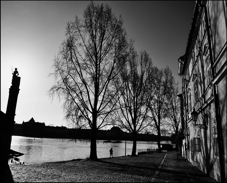 photo "Ha Kампе" tags: black&white, Prag, Prague, Praha