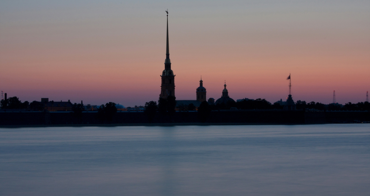 photo "белые ночи" tags: misc., landscape, architecture, night, river, Нева, Петербург, питер