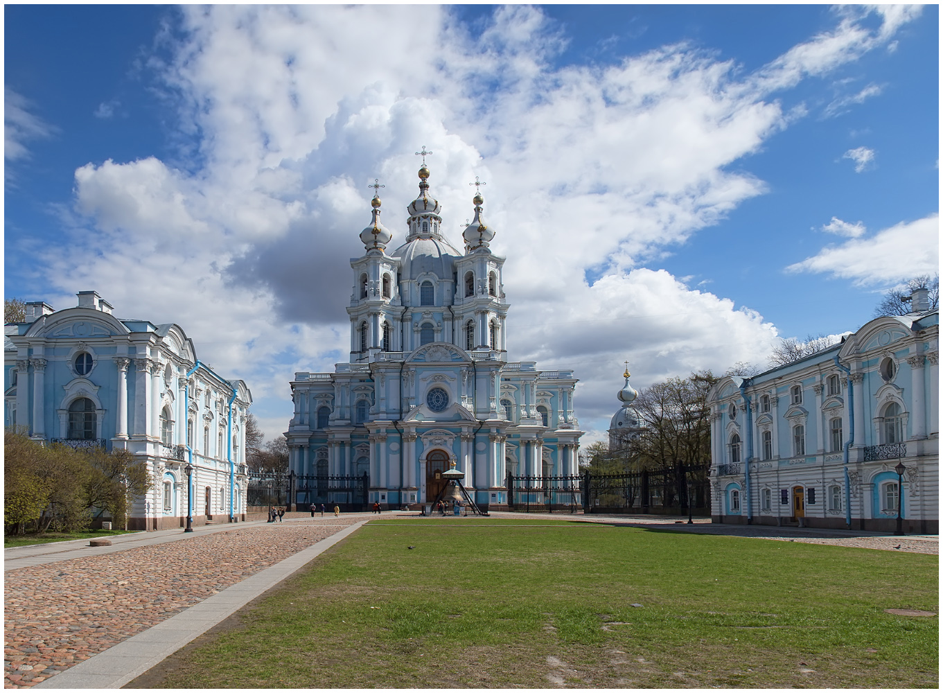 photo "***" tags: architecture, panoramic, St. Petersburg, Город, Смольный Собор