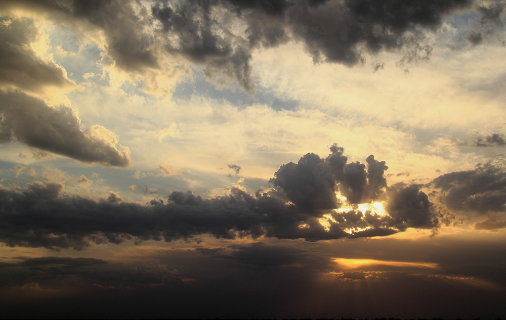 photo "***" tags: landscape, clouds, sunset