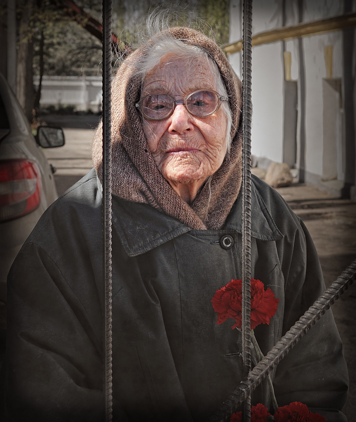 фото "День Победы Евлампии Ивановны" метки: репортаж, стрит-фото, 