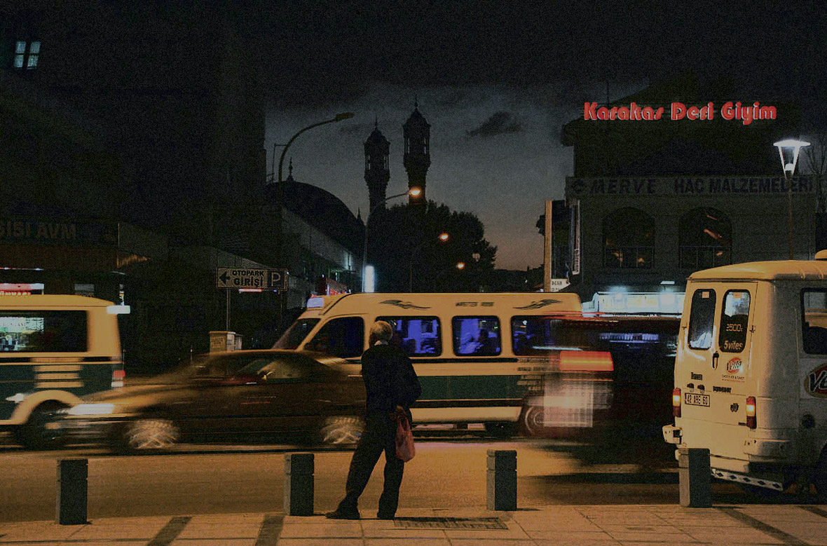 photo "Turkish night" tags: street, city, architecture, 