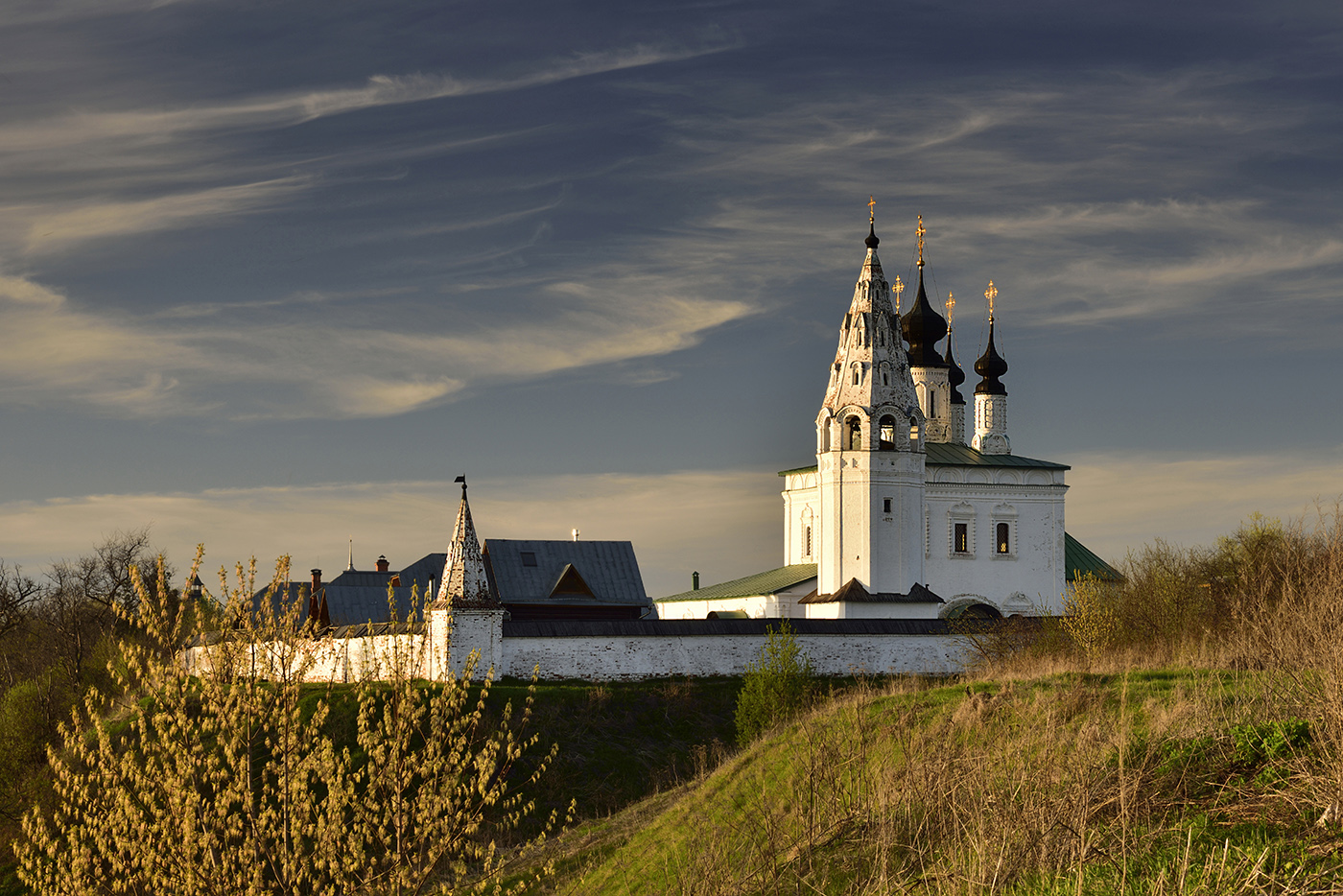 photo "***" tags: architecture, landscape, evening, sunset, temple, Суздаль, путешествие, церкви