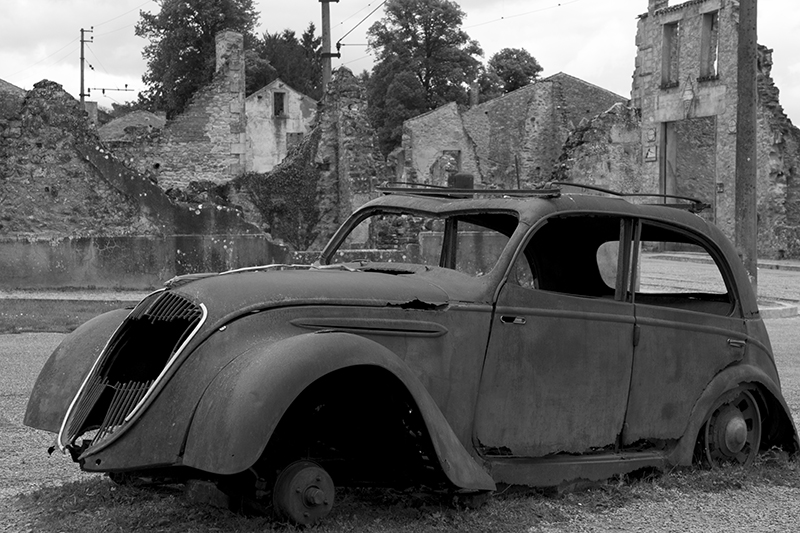 фото "Oradour" метки: путешествия, черно-белые, 