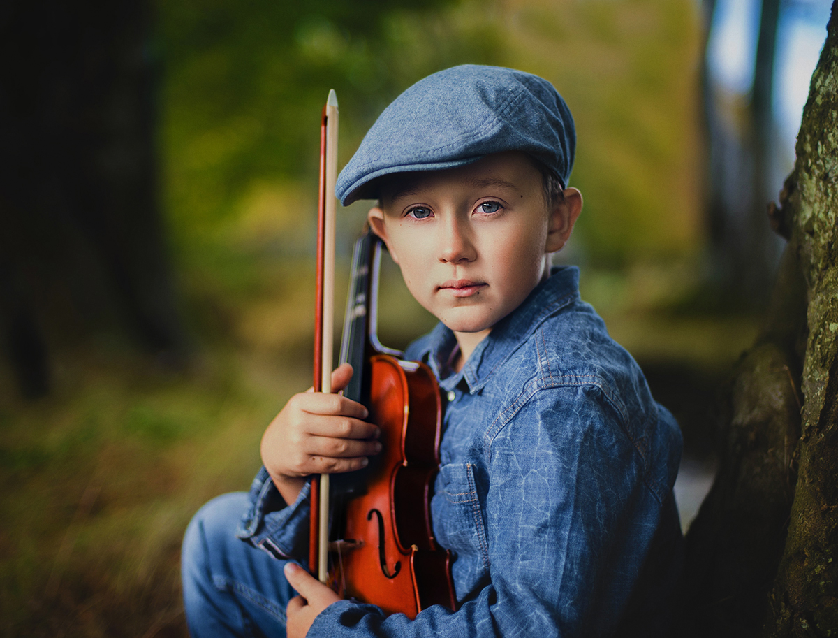 photo "Nature's favourite fiddler" tags: portrait, 