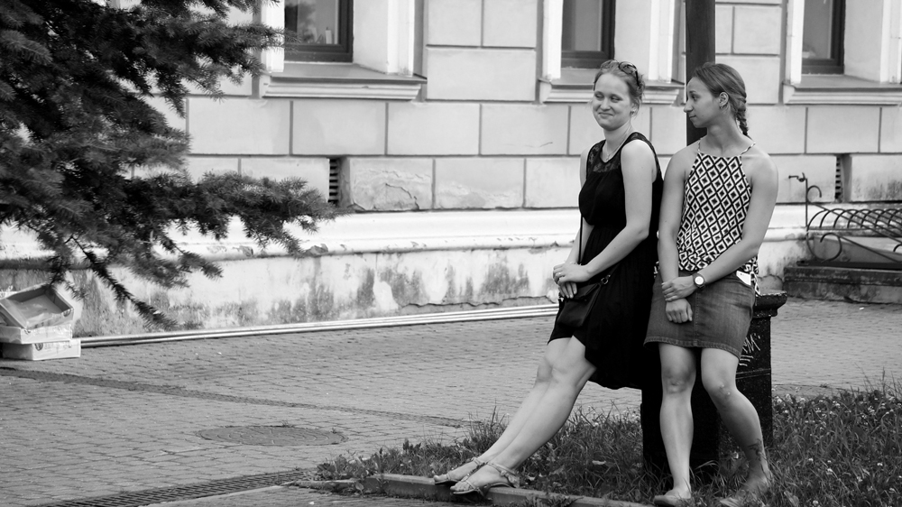 photo "***" tags: street, black&white, 