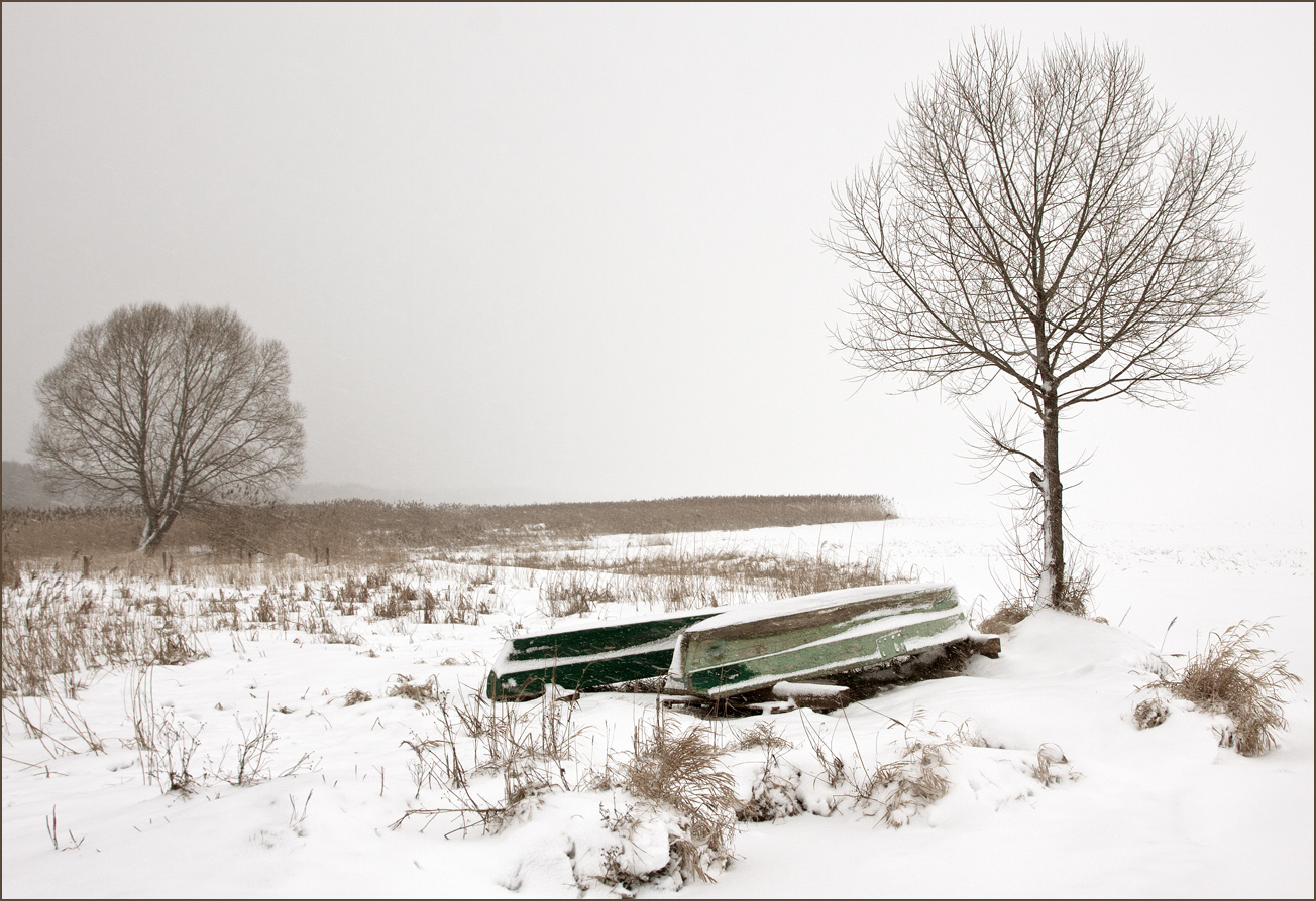 photo "Snow. Lake Plescheevo" tags: landscape, nature, 