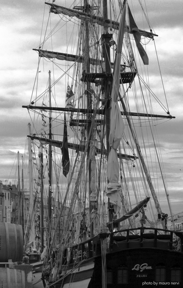 photo "sailing ship" tags: black&white, 