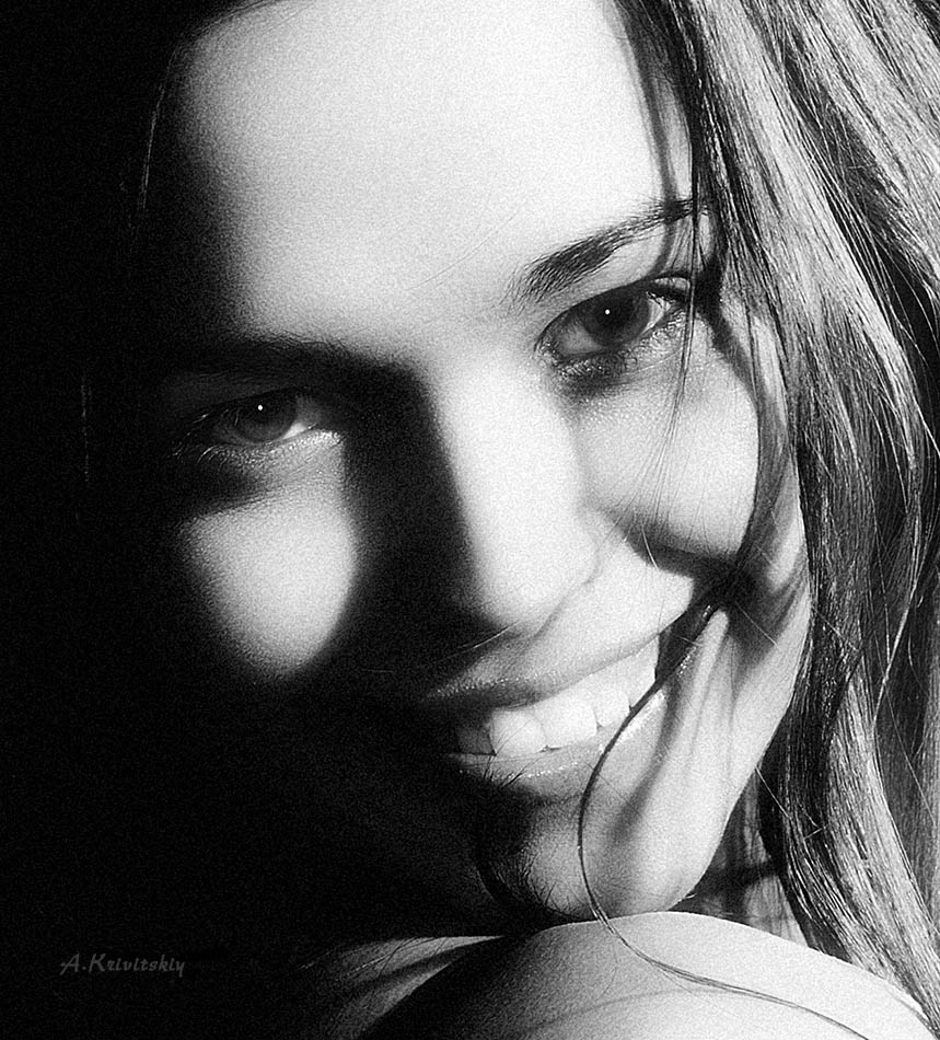 photo "кривицкий" tags: portrait, black&white, актриса, кривицкий, фотоактриса, фотомодель