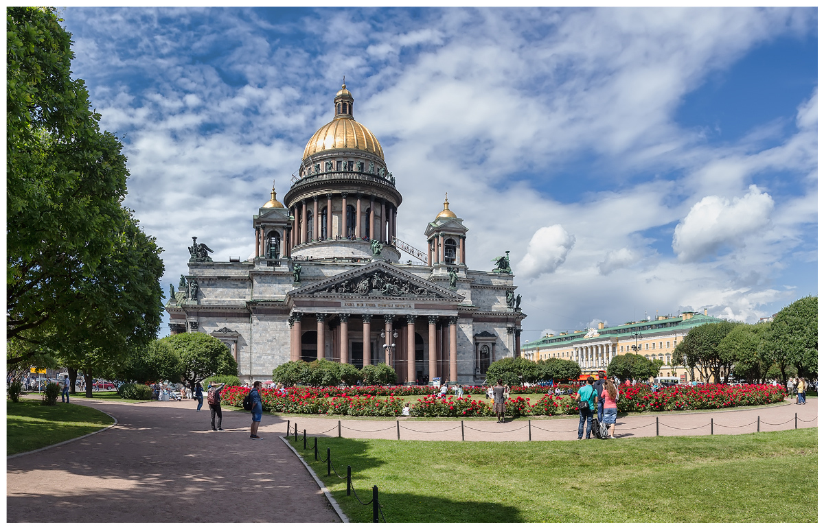 фото "Исаакиевский собор. Санкт-Петербург." метки: архитектура, город, панорама, Город, Санкт-Петербург