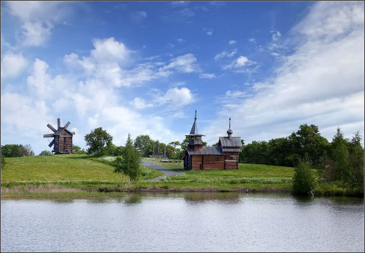 photo "chapel ashore" tags: landscape, architecture, travel, 