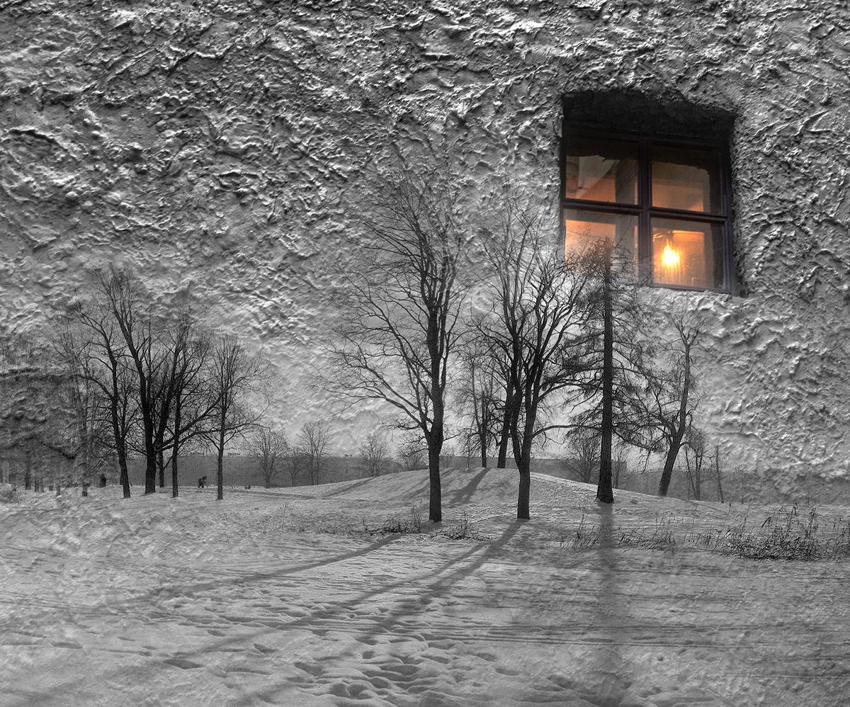 фото "Когда душе не хватает тепла..." метки: пейзаж, фрагмент, фотомонтаж, 