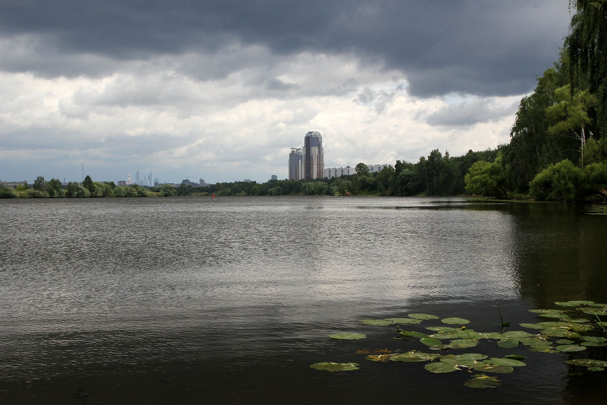 photo "Before the storm" tags: landscape, nature, Москва-река