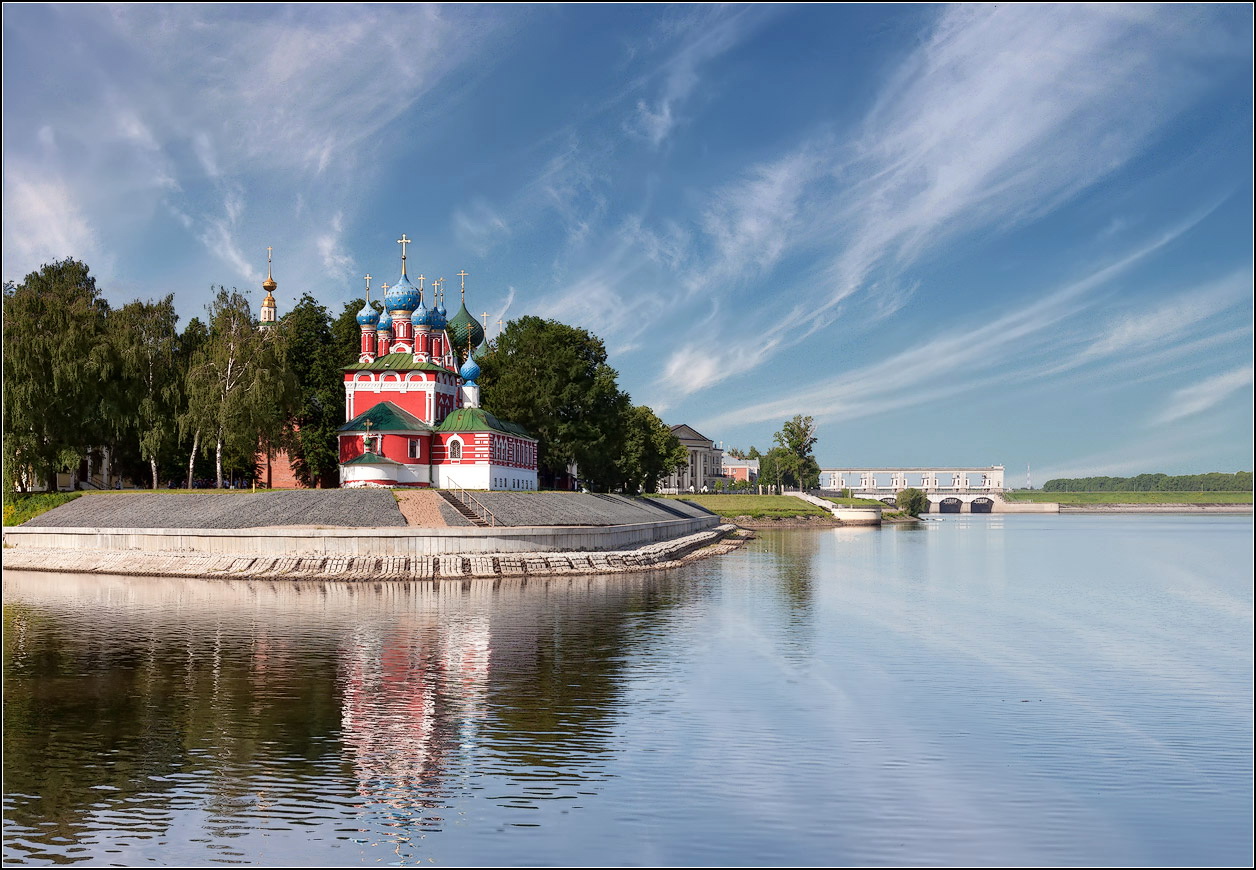 photo "Uglich. Dimitr's temple on blood" tags: architecture, landscape, travel, 