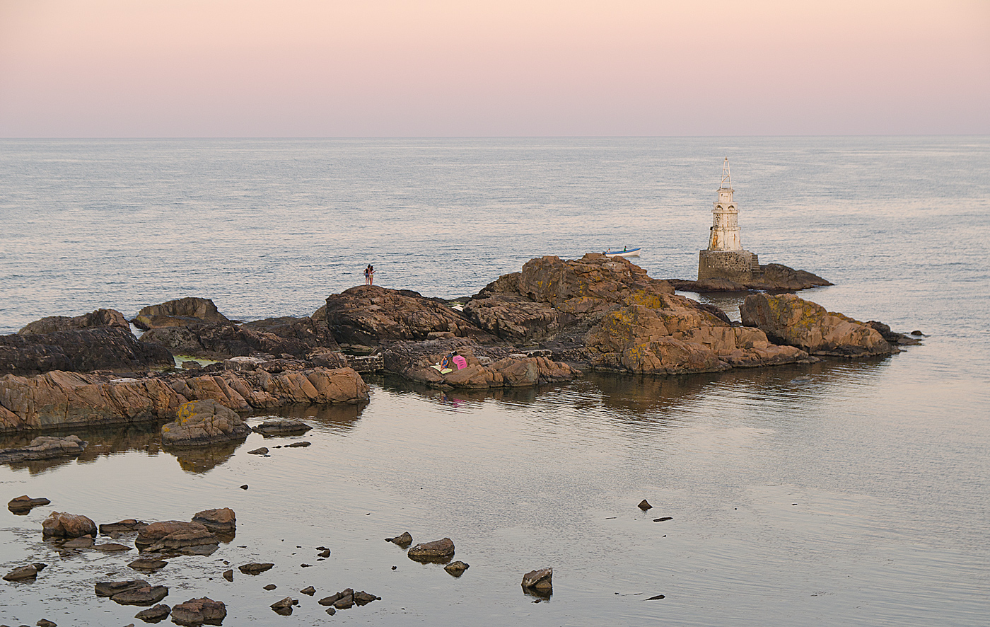 photo "***" tags: landscape, nature, sea, sunset, маяк