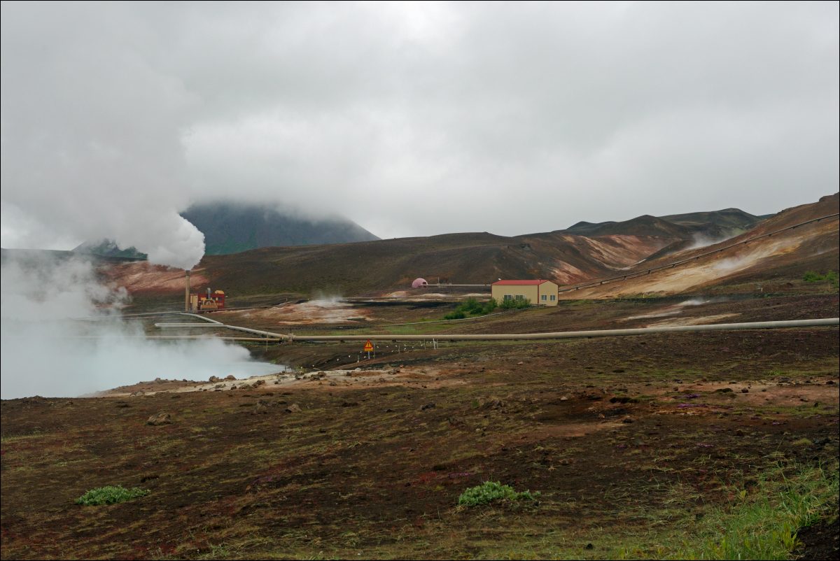 photo "Using the heat of hell" tags: landscape, travel, геотермальная станция, горячий источник, термальные воды