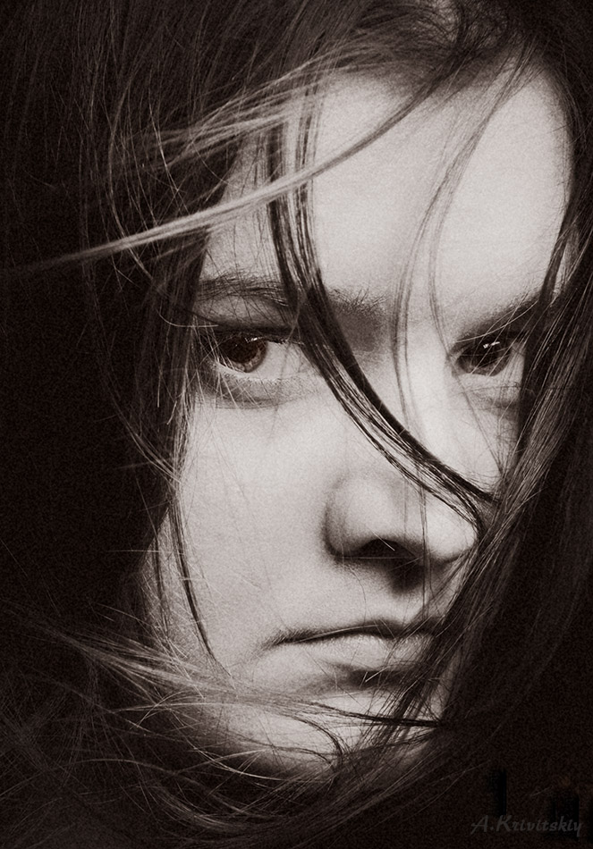 photo "кривицкий" tags: portrait, black&white, кривицкий, фототеатр