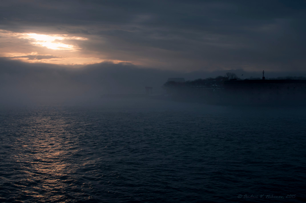 photo "Early morning" tags: landscape, New York City, sunset, water