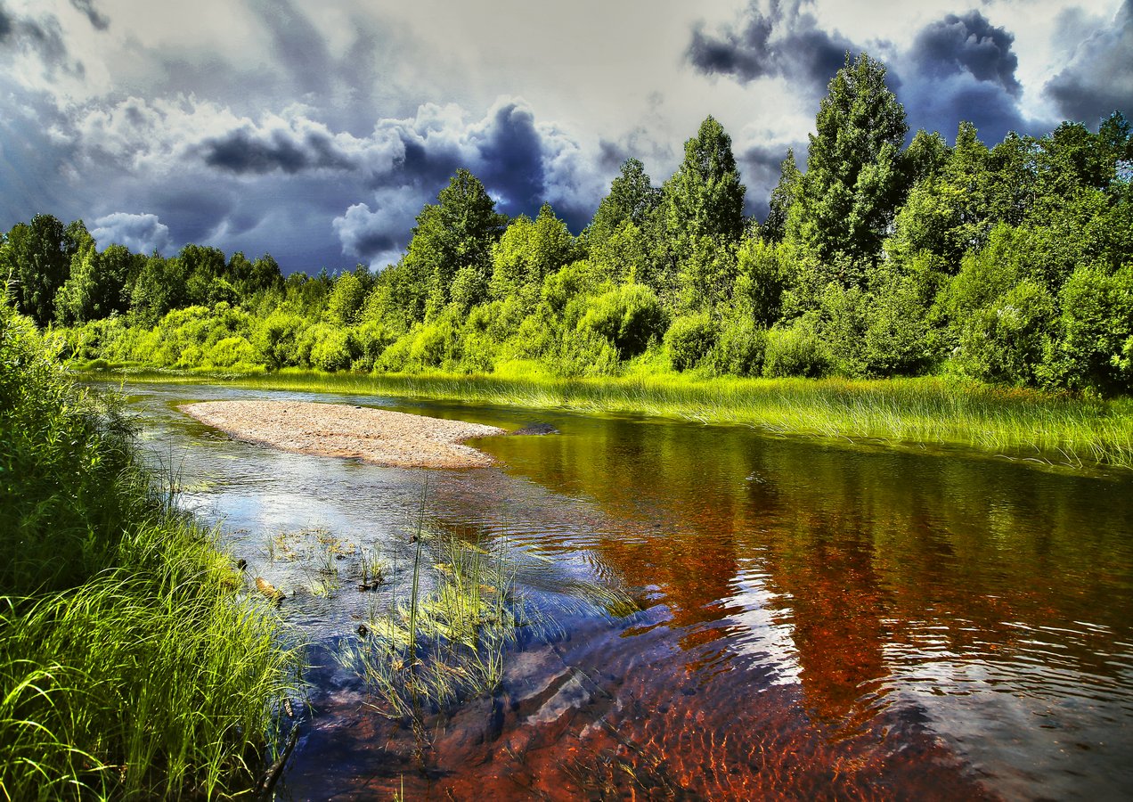 photo "***" tags: landscape, nature, travel, clouds, forest, summer, water