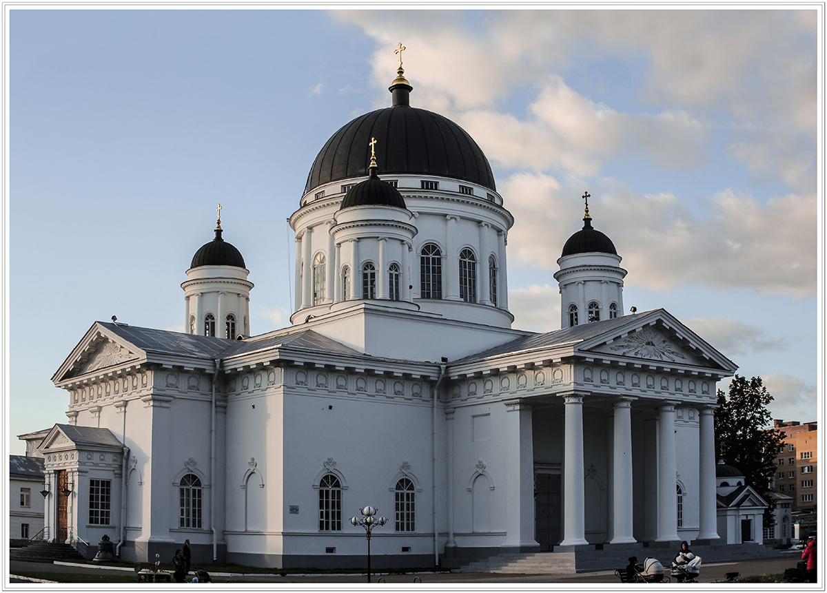 photo "Cathedral of the Nizhny Novgorod Fair. 1822г." tags: architecture, city, нижегородская ярмарка, нижний новгород, староярмарочный собор