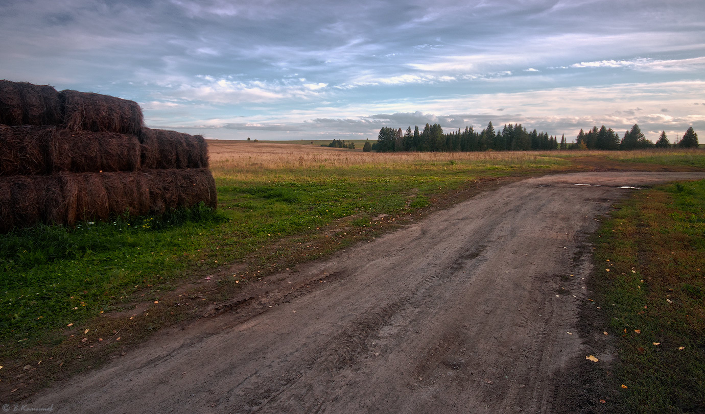 photo "***" tags: landscape, nature, autumn, evening, road