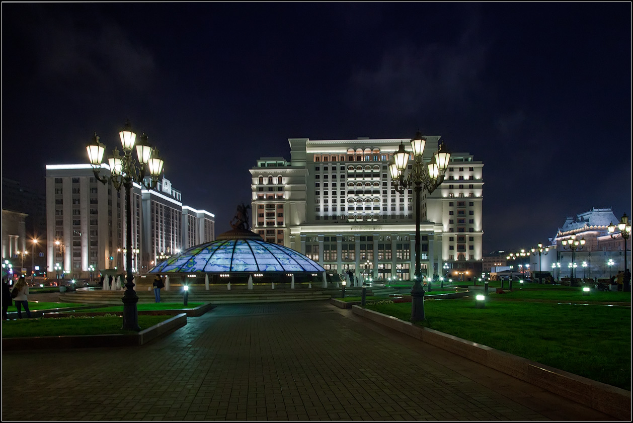 photo "night Moscow" tags: architecture, city, 