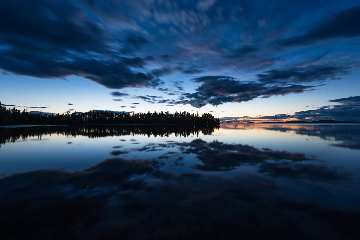 photo "***" tags: landscape, travel, nature, Karelia, clouds, forest, lake, night, summer, sunset, water