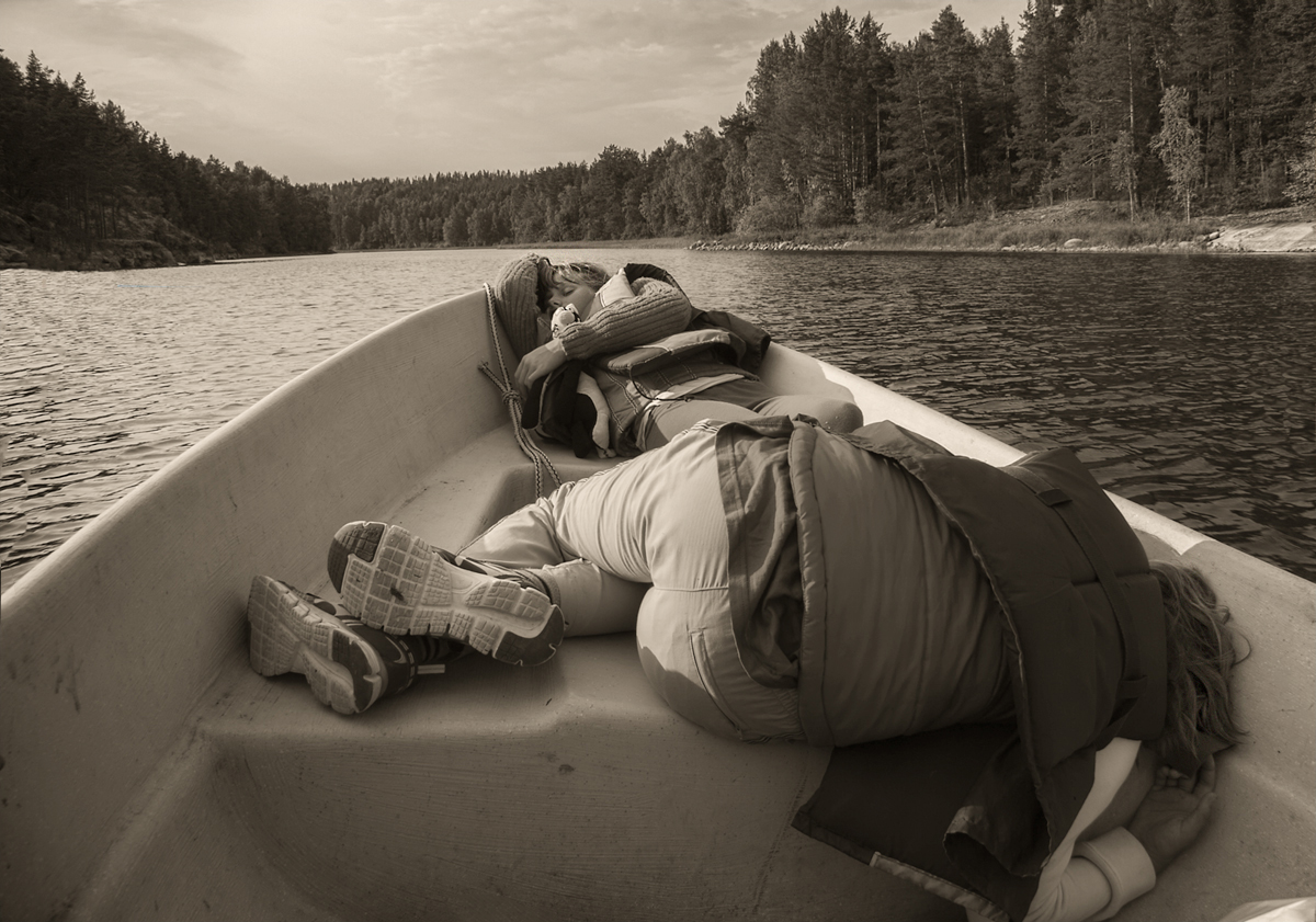 photo "Happy childhood" tags: genre, black&white, humor, Karelia, summer, детство