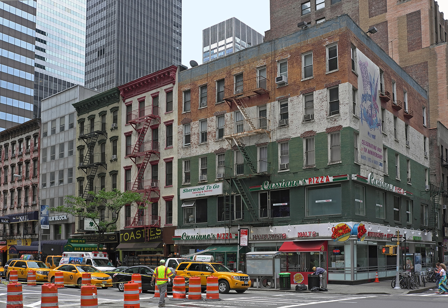 фото "Где-то в городе" метки: город, архитектура, Нью-Йорк