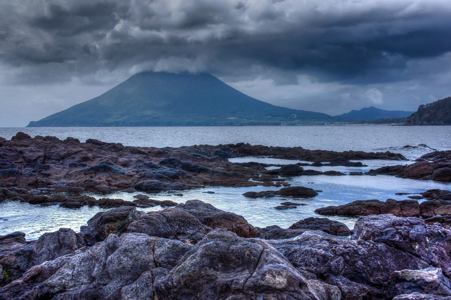 фото "перед дождём" метки: пейзаж, природа, japan, kagoshima